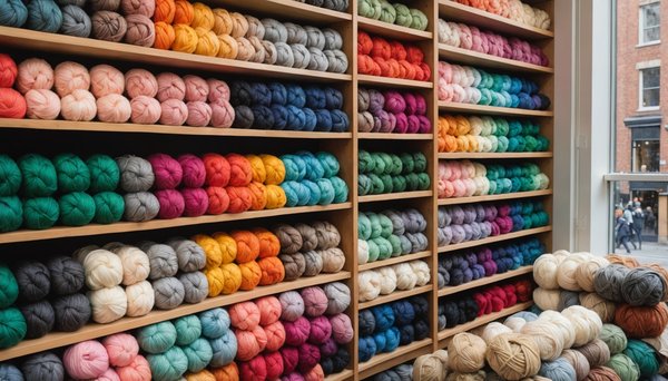 Unleash your creativity with premium yarns from a wool shop